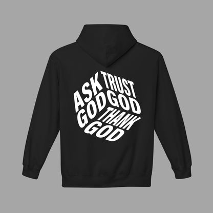 ASK TRUST THANK GOD