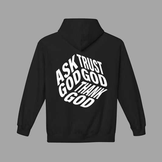 ASK TRUST THANK GOD